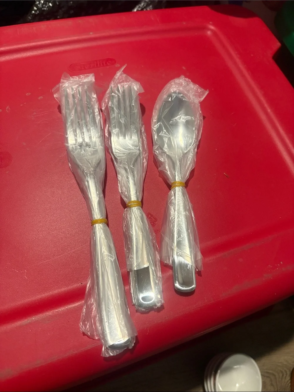 Stainless Steel Silver Flatware Set - 3 Pieces